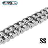 Rozsdamentes görgősláncok