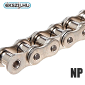 Nikkelezett görgősláncok