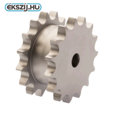 Előfúrt duplex lánckerekek két szimplex lánchoz 1