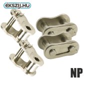 Nikkelezett patentszemek