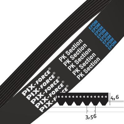 Profil PK hőálló hosszbordás szíj PK1915%PTH 1