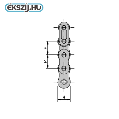Tekercs nikkelezett görgősláncok 2