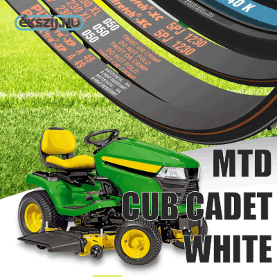 MTD/Cub Cadet/White szíjak 1