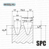 SPC (22-es) előfúrt tárcsa 1