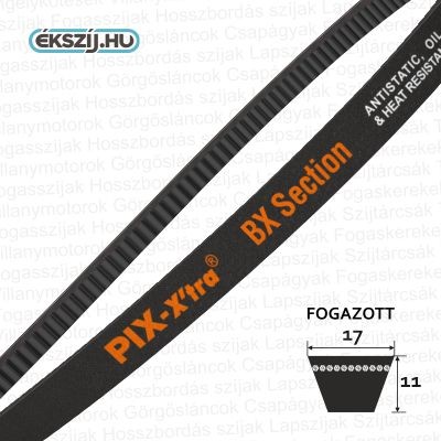 17x11 ( BX ) fogazott klasszikus ékszíj BX1656%MGL 1