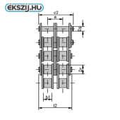 Tekercs nikkelezett görgősláncok 4